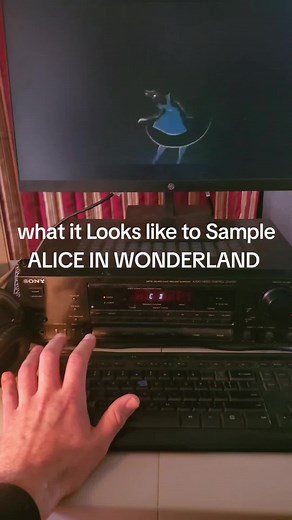 Sampling Alice in Wonderland: A Beat Creation Journey