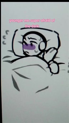 the dark is the worst#fyp #fypシ #scary #creepy #scaredofthedark #paranoid #anxiety #drawingsenarios #senario #arttiktok #trend #foryoupage