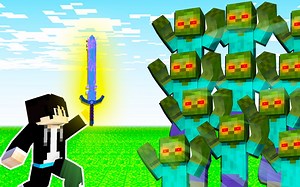 【木鱼】我的世界：探索神秘地下城，面对大量的高阶妖兽，意外夺得HIM之剑！