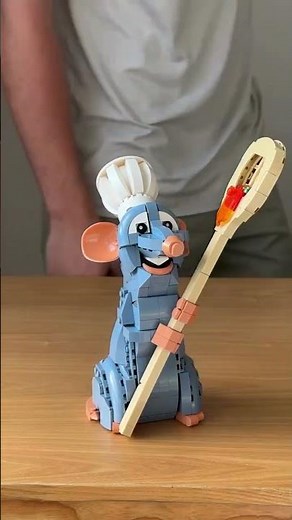 LEGO Rat Chef 🐭🍳 | Building Remy from Ratatouille