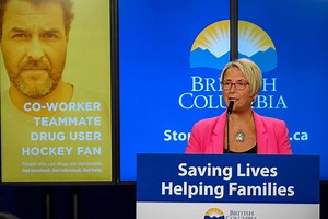 In partnership with Vancouver Canucks​, we launched a public awareness campaign to dispel false stereotypes around addiction and knock down the walls of silence for those struggling with substance use. Learn more: www.stopoverdosebc.ca | Government of British Columbia