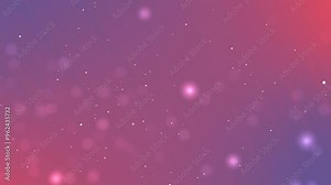 Purple and red gradient background with white circles. Perfect for abstract backgrounds, digital designs, print materials, social media posts. Stock Video