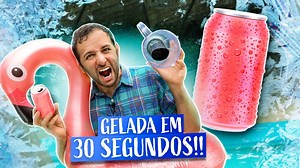 104K views · 2.9K reactions | Parece que transformar uma bebida quente em algo refrescante em apenas um minuto continua sendo muito trabalhoso. Por isso, conferimos os comentários, anotamos as exigências e partimos para a missão de criar uma máquina capaz de gelar latinhas em apenas 30 segundos! Será que conseguimos bater nosso próprio recorde? Confira no vídeo! #ManualdoMundo #ManualMaker #MáquinadeGelarLatinhas #Maker #Calor #ComoFazer | Manual do Mundo | Facebook