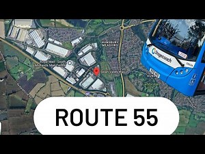 BUS ROUTE 55 TIME POINT AND DESTINATION BLIND CHANGE