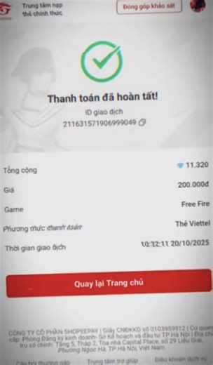 Cách Napthe․vn x2 - Free Fire 99999 💎 Miễn Phí Bằng ID👉 https://chuky.vn/napthe-vn-x2.html Nguồn:_rannkcx10 | Chữ Ký