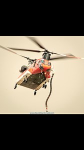 Children watched as Fire Pilots joined forces to lift several hundred thousand gallons of water to save their town from a California wild fire. #FireFighting #Dreams #HeavyLifting | David Alan Arnold