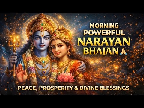 Thursday Special Narayan Bhajan 🙏 Peace, Prosperity & Divine Blessings | Vishnu Lakshmi Bhakti
