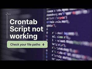 Why Crontab Scripts Are Not Working? [Linux/Ubuntu GUIDE]
