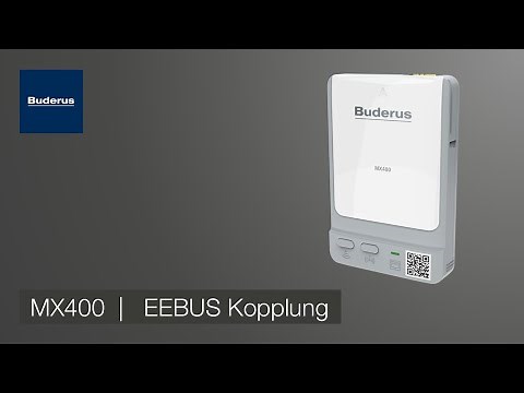 LAN- und Funkmodul MX400 – EEBUS Verbindung | EEBUS Pairing | Buderus
