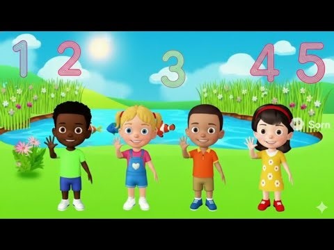 🎶 12345 Number Song for Kids | Fun Counting Rhyme | Learn Numbers 1 to 10 | Nursery Rhyme