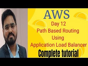 Day-12 | Path Based Routing using Application Load Balancer AWS EC2| AWS Tutorial for DevOps Journey