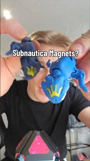 Magnetic Baby Sea Monkey #subnautica #belowzero