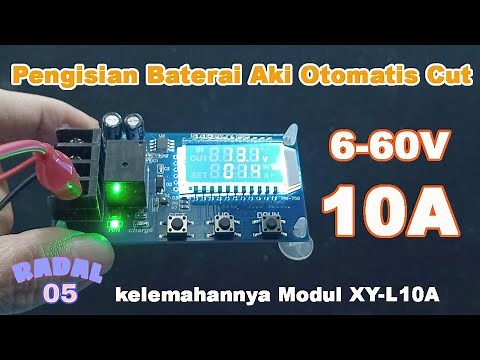 XY-L10A Battery Charger Controller Automatic Battery Charging how to set