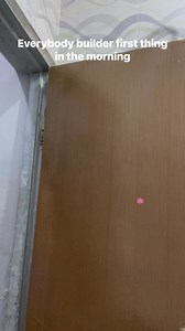 Every bodybuilder first thing in the morning 😂 who can relate ? | Akir Aondoakura Lazarus