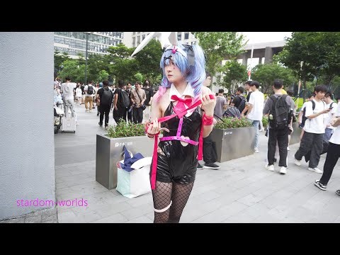 广州36th萤火虫漫展 初音兔子洞 / Miku Rabbit Hole Cosplay / ラビットホール コスプレ