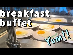 Caribbean Princess Breakfast Buffet | June 2022