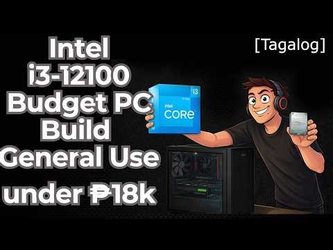 Intel i3 12100 Budget PC Build for General Use