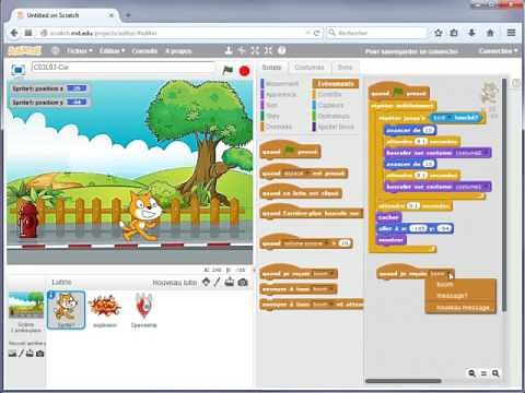 Didact'X SCRATCH - technologie au collège - animation 4 -Séquence N°3