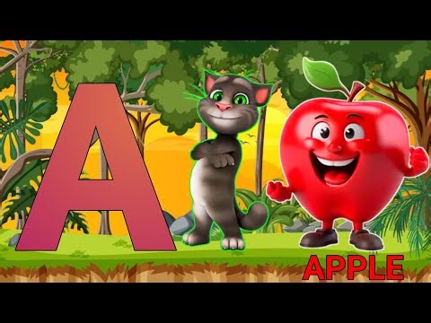 Phonics Song with TWO Words -A For Apple - ABC Alphabet Song