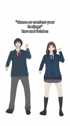 Ao Haru Ride: Dance or Confess Your Feelings Scene
