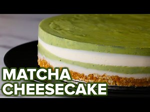 Matcha Layered Cheesecake