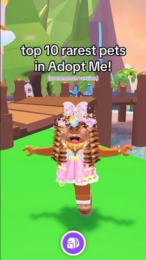 10 rarest pets in Adopt Me! (uncommon version) #adoptmeroblox #adoptmepets #adoptmegiveaway #roblox