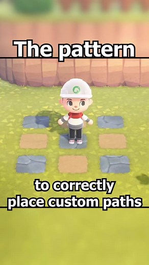 An advanced Animal Crossing technique I use for placing paths! #acnh #animalcrossing #fyp #foryou #foryoupage #acnhtips
