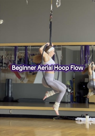 Beginner Aerial Hoop Flow Tutorial for Striking Moves
