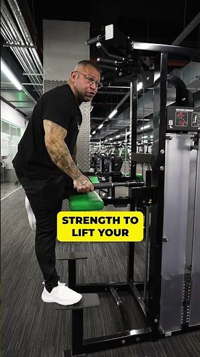 Let this machine pave the way to perfect parallel bar dips