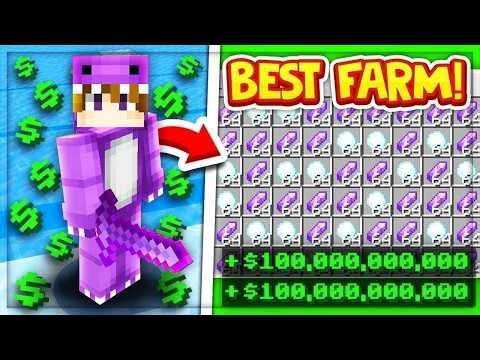 BEST *NEW* MOB MONEY FARM makes BILLIONS on NEW SKYBLOCK MAP! | New Minecraft SKYBLOCK SERVER