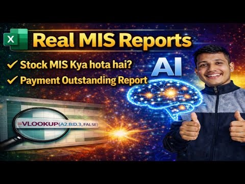 Complete MIS Report Format in Excel 🚀 | Real Office Example