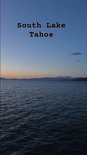 Lake Tahoe, a stunning escape with incredibly clear water, the largest alpine lake in North America