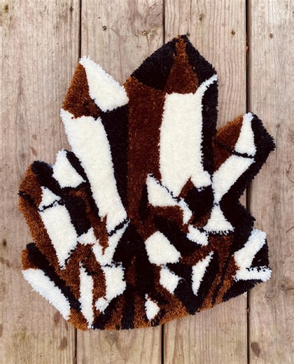 Handmade Crystal Tufted Wall Art - Etsy