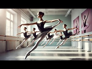 New! Ballet On Youtube Gymnastics girl Public lesson Little Girl Stretching Exercises