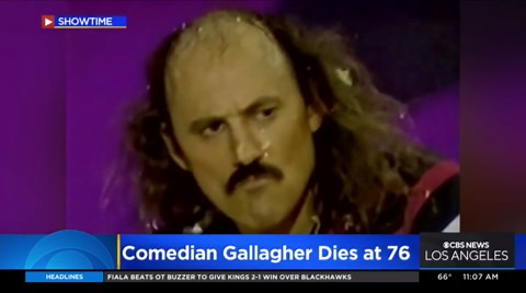 Gallagher, watermelon-smashing comedian, dies at 76