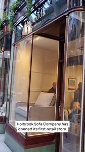 "Made to last a lifetime."🛋️ Holbrook Sofa Company has opened its first retail store at the Royal Arcade in Norwich👏 The owner is so confident in the product's quality that each sofa comes with a lifetime warranty. | EDP 24
