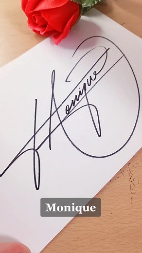 Custom Full Name Signature Requests by Monique