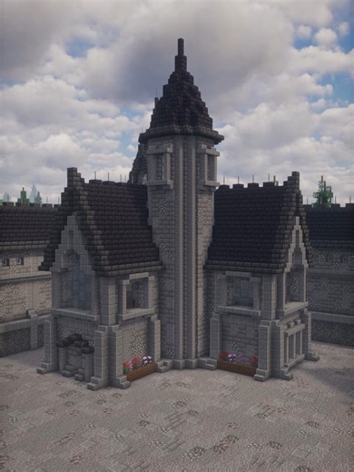 Gothic House Build Tutorial in Minecraft