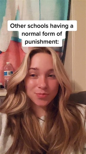 you know it’s bad when they pull out the paddle #greenscreen #paddle #hackett #school