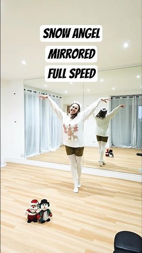 Snow Angels Dance #mirrored#dance#tutorial#snowangels#zombies#disney