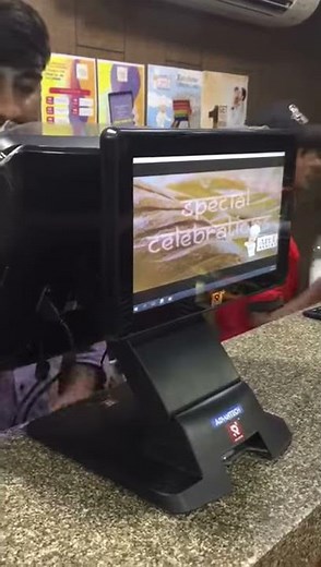 Touch POS with Customer Display | Point of Sale | Best Quality POS Display | RaiserPOS