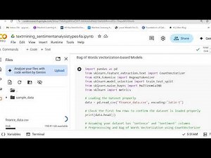 Sentiment Analysis Demo | NLP Project to Detect Emotions from Text