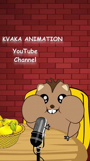 What did he say ? 😅 #cute #animation #interview #with #hamster #on #tiktok