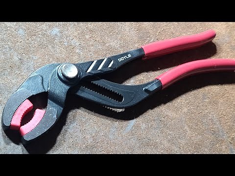 Harbor Freight Doyle Soft Jaw Connector/Plumbing Pliers Review