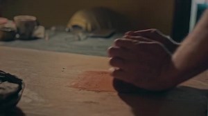 Strong Master Hands Knead Tight Clay Work Pottery Spinning Wheel