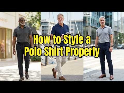 How to Style a Polo Shirt Properly