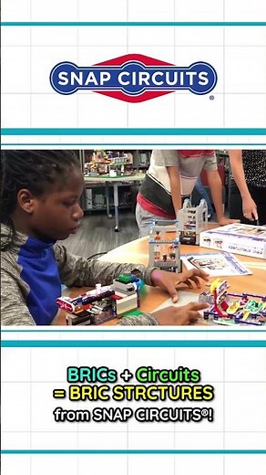 Build, create, and innovate with SNAP CIRCUITS® Bric Structures!🚧👷‍♀️