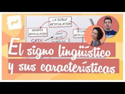 ¿Qué es el signo lingüístico, el significante y el significado?