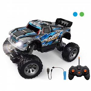 [Hot Item] 1/20 27MHz High Speed Radio Control Climbing Stunt RC Truck Remote Control Car 4X4 Electricrc off Road Car for Kids Plastic Toy