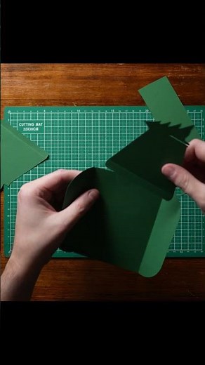 🎄 DIY Christmas Envelope #christmascrafts #christmasdecor